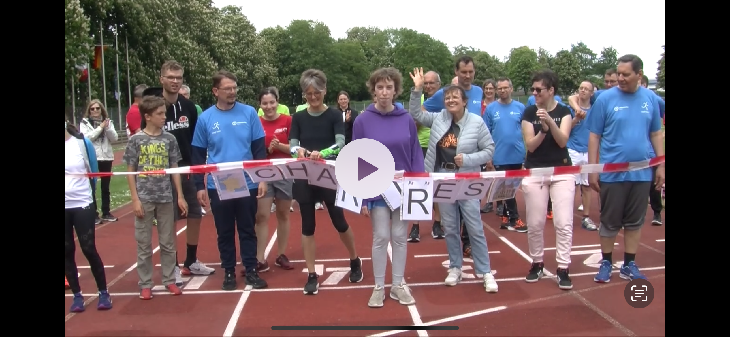 Zieleinlauf Chartes